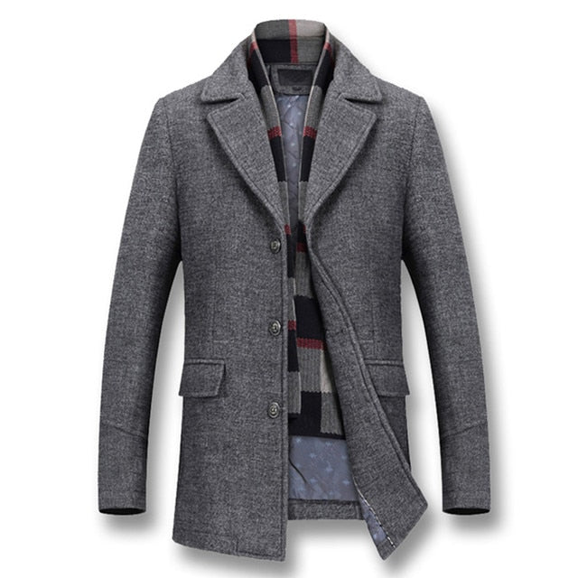 Men's Winter Thick Cotton Coat - Wnkrs