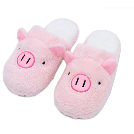 Cute Women's Animal Cotton Slippers - Wnkrs