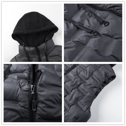 Men's Hooded Warm Vest - Wnkrs