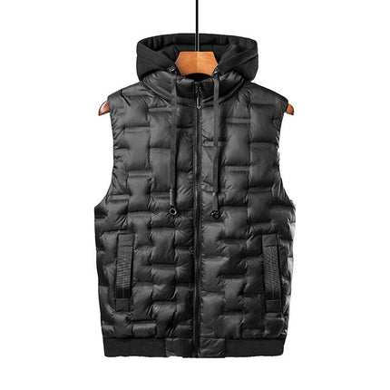 Men's Hooded Warm Vest - Wnkrs