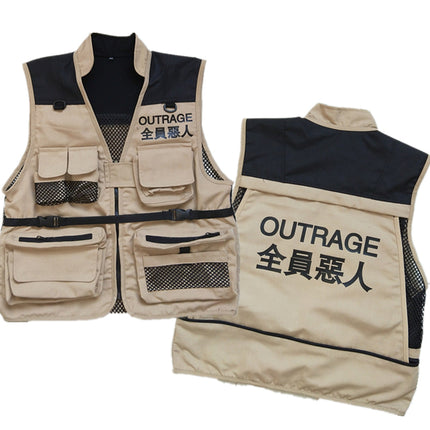 Men's Double-Breasted Vest with Multi-Pokets - Wnkrs