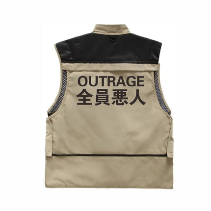 Men's Double-Breasted Vest with Multi-Pokets - Wnkrs