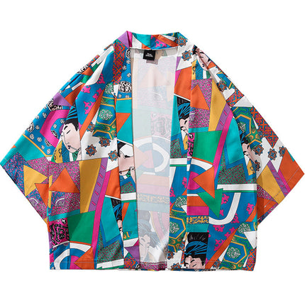 Men's Japanese Themed Kimono Jacket - Wnkrs