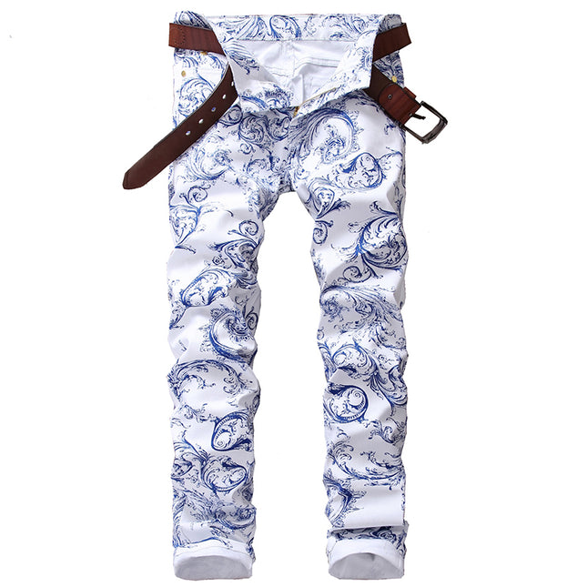 Boho Patterned Men's Jeans - Wnkrs