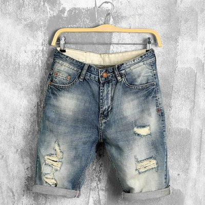 Men's Denim Bermuda Shorts - Wnkrs