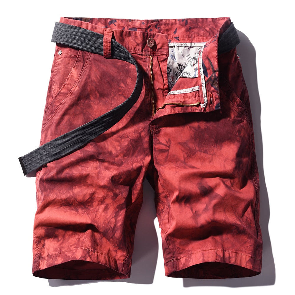 Men's Hip-Hop Style Washed Vintage Shorts
