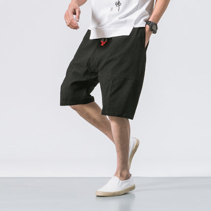 Men's Breathable Calf Length Elastic Waist Shorts - Wnkrs