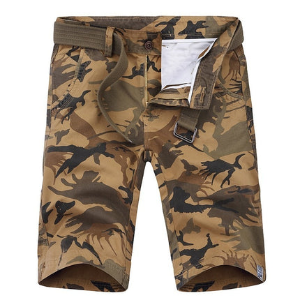 Camouflage Patterned Cargo Shorts - Wnkrs