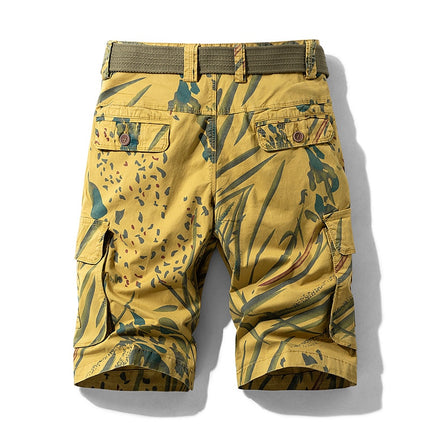 Men's Abstract Print Camping Shorts - Wnkrs