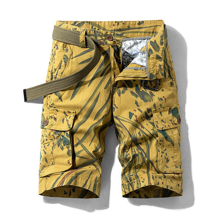 Men's Abstract Print Camping Shorts - Wnkrs