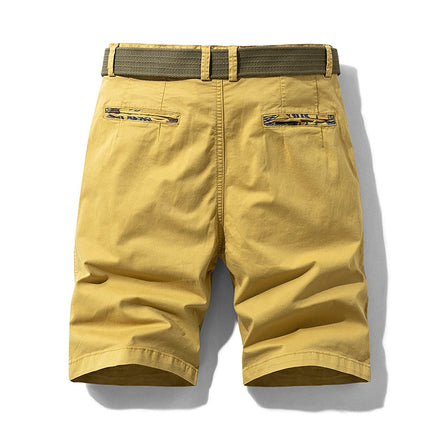 Men's Floral Print Detail Cargo Shorts - Wnkrs