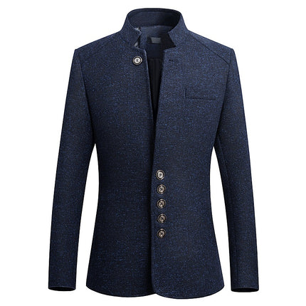 Men's Formal Blazer with Collar - Wnkrs