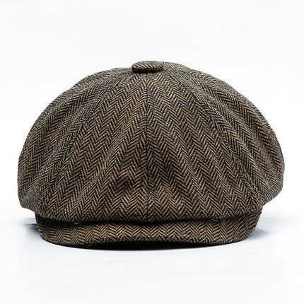 Men's Fashion Autumn Tweed Cap - Wnkrs