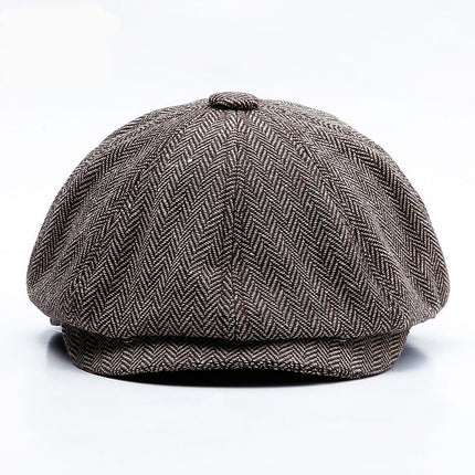 Men's Fashion Autumn Tweed Cap - Wnkrs