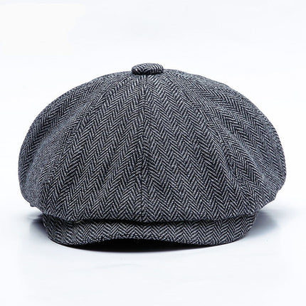 Men's Fashion Autumn Tweed Cap - Wnkrs