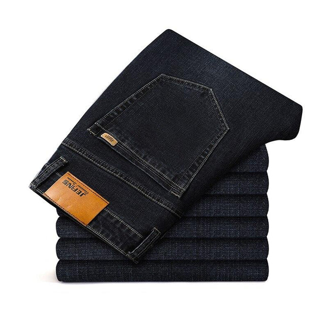 Men's Blue Straight Jeans - Wnkrs