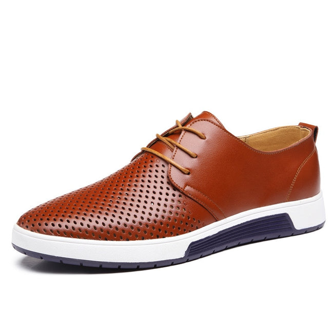 Elegant Summer Breathable Men's Shoes - Wnkrs