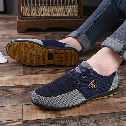 Men's Casual Style Canvas Shoes - Wnkrs