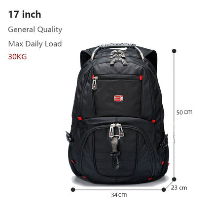 Men's Multifunctional Waterproof Backpack with USB Support - Wnkrs