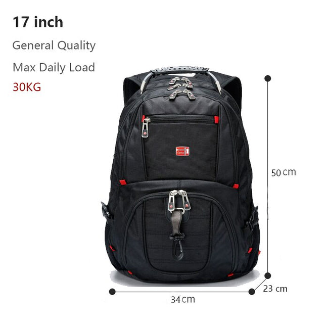 Men's Multifunctional Waterproof Backpack with USB Support - Wnkrs