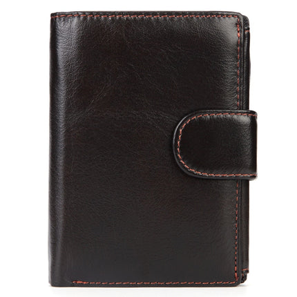 Vintage Bi-Fold Genuine Leather Wallet for Men - Wnkrs