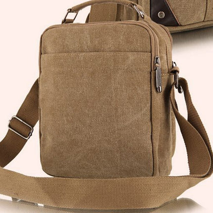 Men's Travel  Canvas Crossbody Bag - Wnkrs