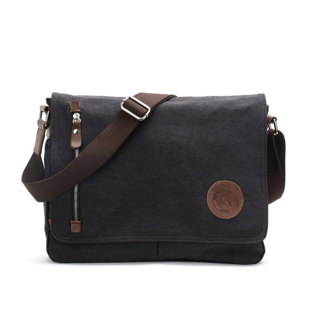 Men's Classic Style Canvas Bag - Wnkrs