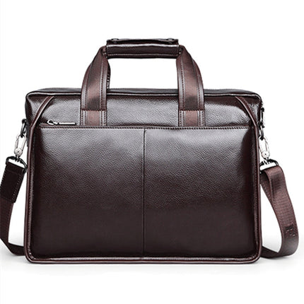 Business Styled Leather Handbag for Men - Wnkrs