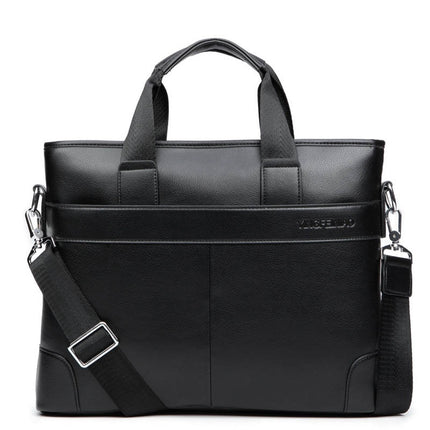 Men's Casual Leather Briefcase - Wnkrs