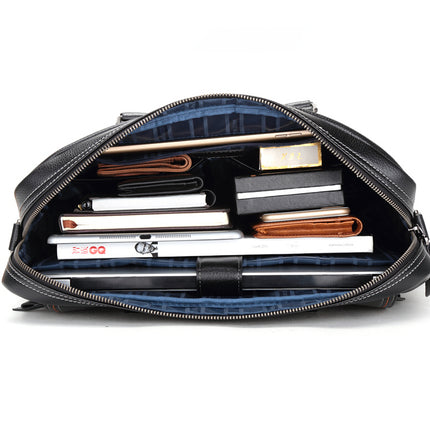 Men's Genuine Leather Crossbody Bag - Wnkrs