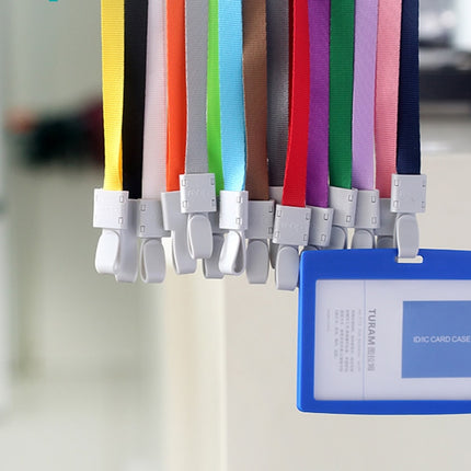 Multi-Color Strap Lanyard and Card Holder - Wnkrs