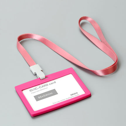 Multi-Color Strap Lanyard and Card Holder - Wnkrs