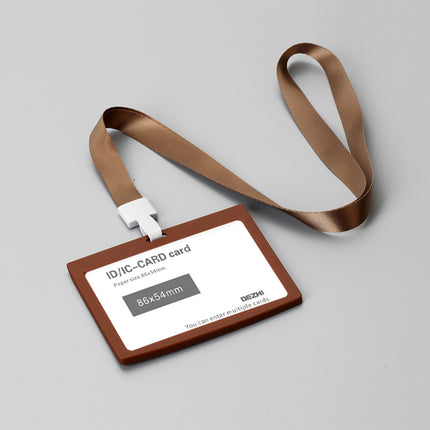 Multi-Color Strap Lanyard and Card Holder - Wnkrs