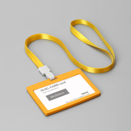 Multi-Color Strap Lanyard and Card Holder - Wnkrs