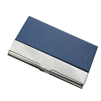 Men's Aluminum Leather Cardholder - Wnkrs