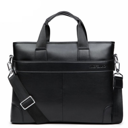 Men's Classic Leather Briefcase - Wnkrs