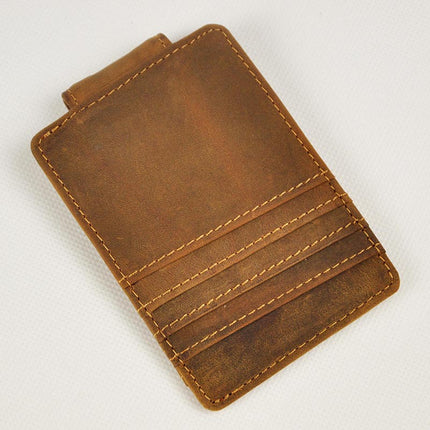 Leather Magnetic Money Clip - Wnkrs