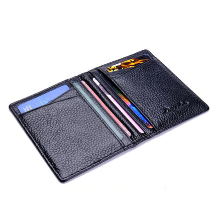 Cow Leather Credit Card and ID Holder for Men - Wnkrs