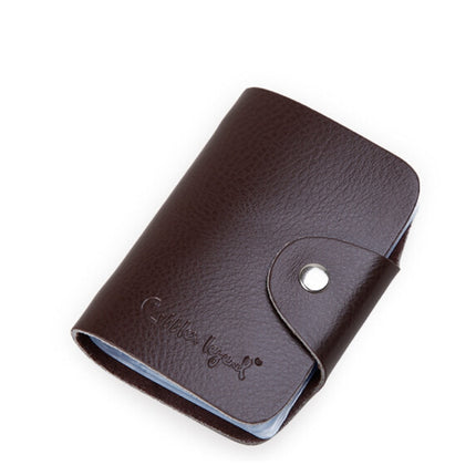 Men's Colorful Leather Card Holder - Wnkrs