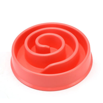 Pet's Feeding Spiral Shaped Food Bowl - wnkrs