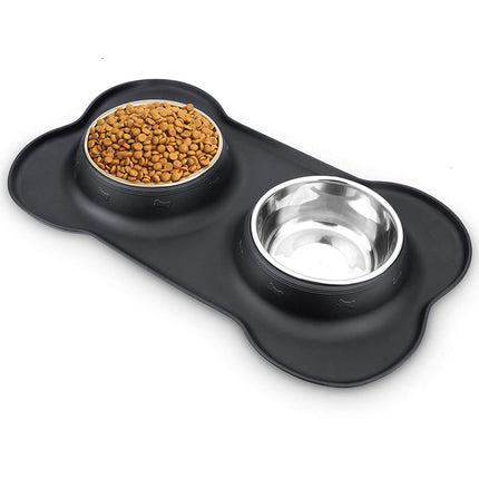 Antislip Double Feeding Bowl - wnkrs