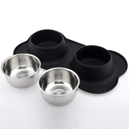 Antislip Double Feeding Bowl - wnkrs