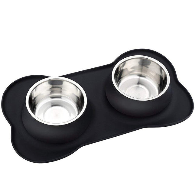 Antislip Double Feeding Bowl - wnkrs