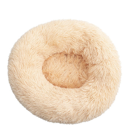 Round Plush Soft Bed for Pets - wnkrs