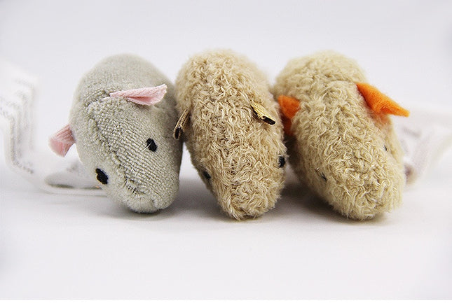 Plush Mouse Cat Toy 3 Pcs Set - wnkrs