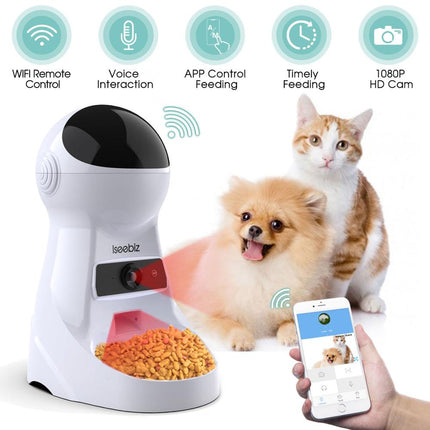 Automatic Pet Feeder with Voice Recording - wnkrs