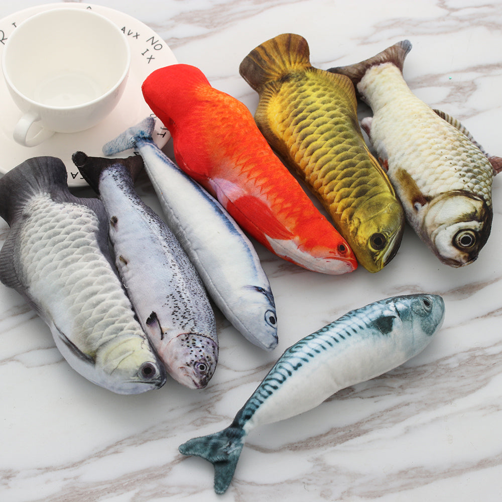 Stuffed Fish Cat Toy