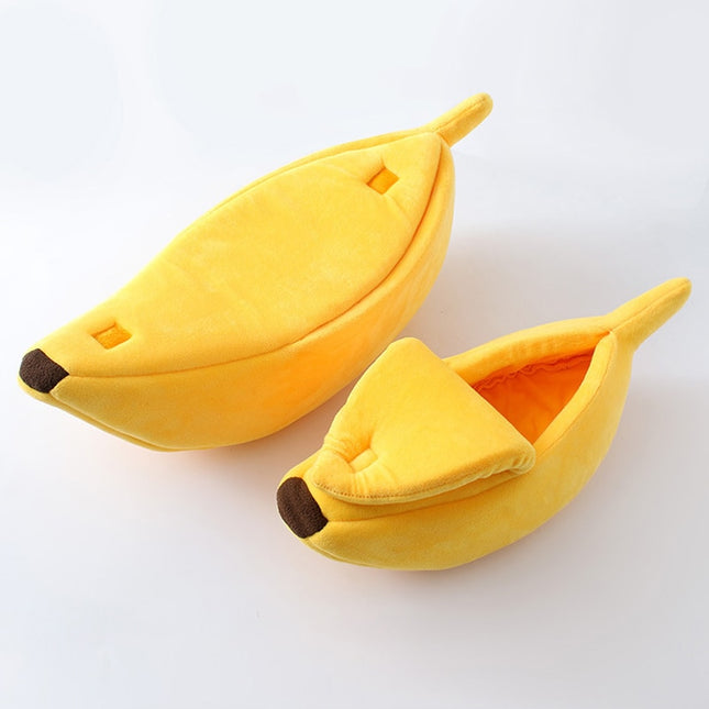 Banana Shaped Cat Bed - wnkrs