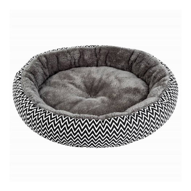 Zig Zag Print Dog Bed - wnkrs