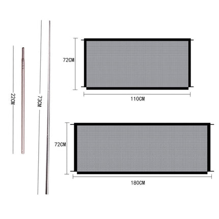 Portable Folding Mesh Pet Gate - wnkrs